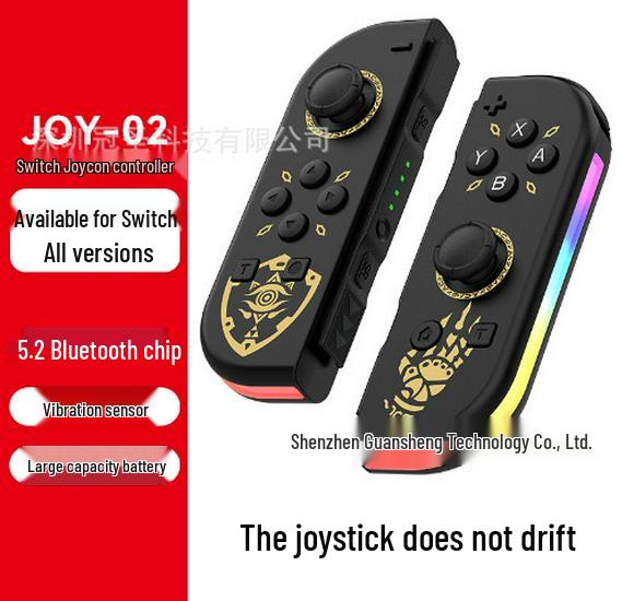 Switch Joy-Con Wireless RGB Bluetooth Game Controller Pair with Lights