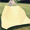 Camping Blanket Machine Washable Outdoor Activity Blanket Moisture-proof Foldable Large Area Plaid Picnic Mat Outdoor Activity Supplies