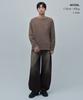 MUSINSA STANDARD Pigment Relaxed Crew Neck Long Sleeve T-Shirt [Brown]