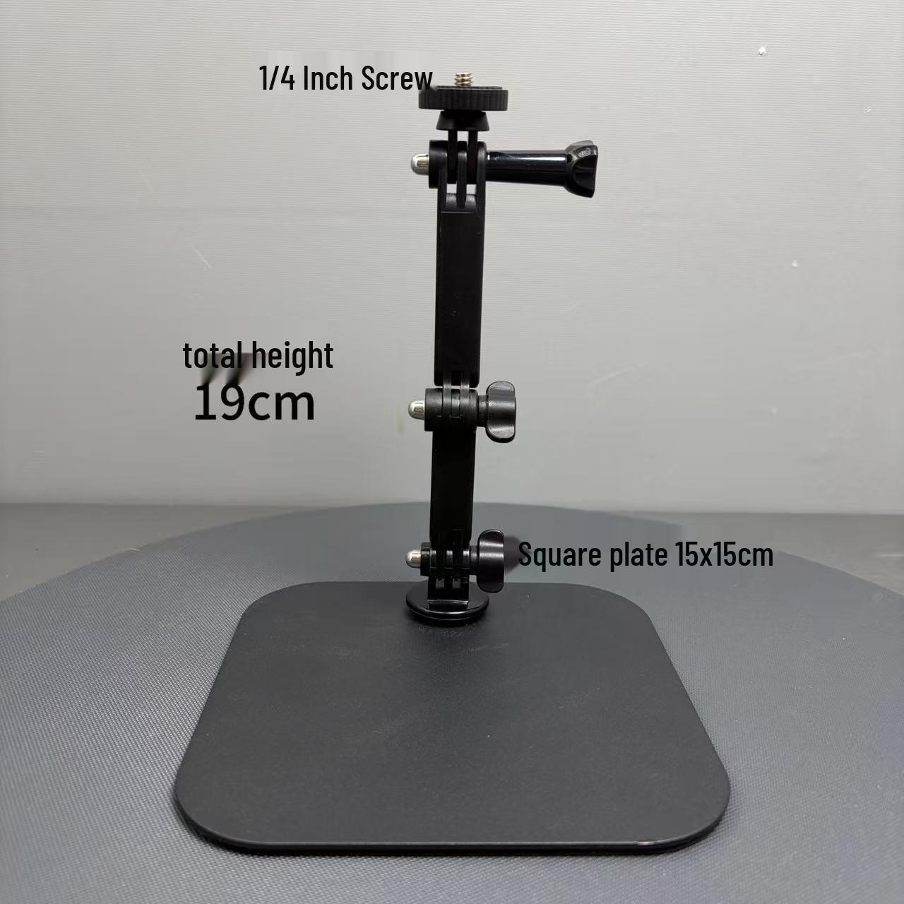 

Metal Square Plate Stand with 1/4-Inch Screw for Phone, Monitor, Projector