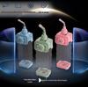 Medium Wall-Mounted Pet Water Dispenser: Square Drinking Bottle & Feeder for Cats and Dogs