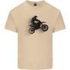 Abstract Motocross Rider Dirt Bike Unisexs Light Cotton TShirt