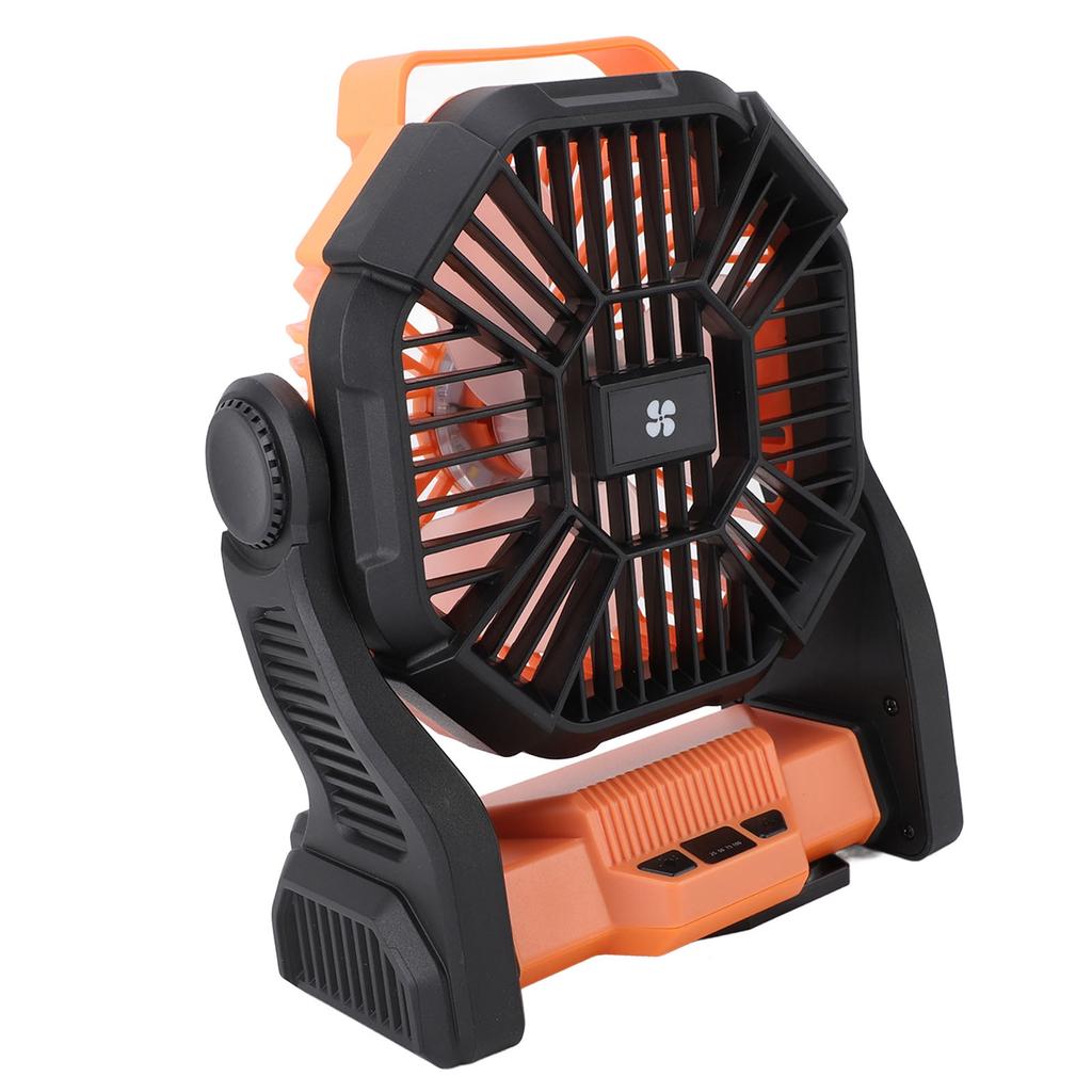Outdoor Camping Fan Professional Efficient USB Rechargeable Tent Fan Camping Fan with LED Lantern for Camping Outdoor