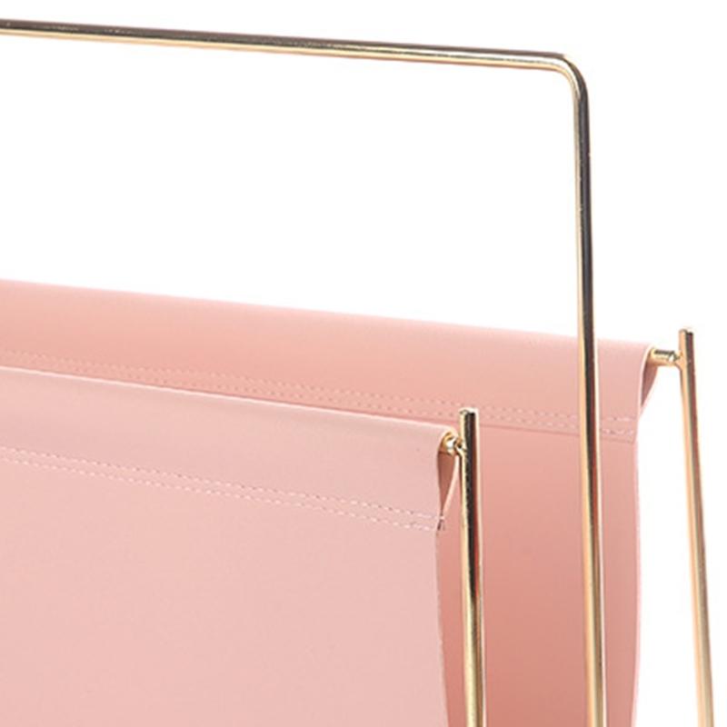 Scandinavian Iron Rack With Premium PU Leather Trim    Room Study