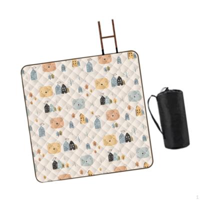 Large Beach Blanket for Travel And Picnics 200 Cm X Machine Washable Portable Camping Mat