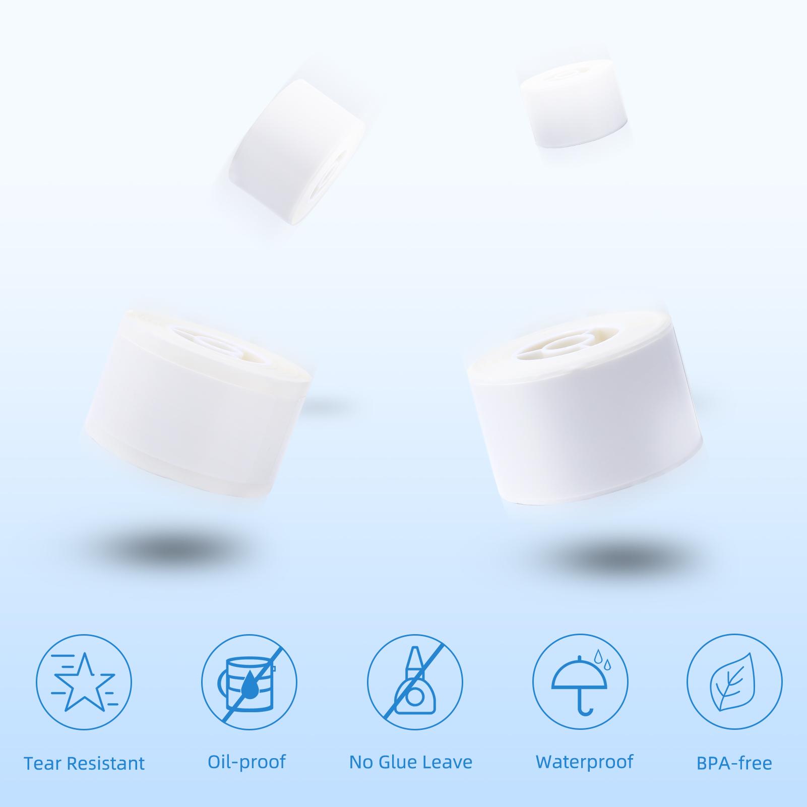 

Niimbot Thermal Cable Label Paper for D101 Label Printer Barcode Price Size Name Blank Labels Waterproof Tear Resistant белый