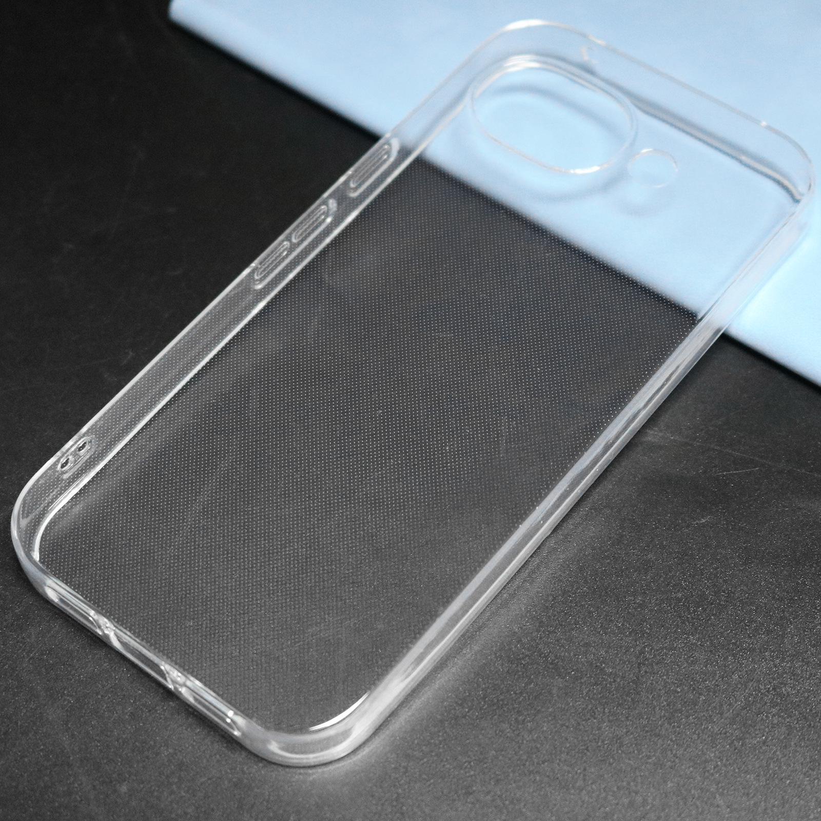 

Google Pixel 10A TPU Leather Drop-Proof Transparent Soft Phone Case Google Pixel 10A