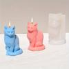 Adorable Cat-Shaped Silicone Molds, Suitable for Making Scented Candles, Soap,Perfect for Christmas Gifts, Birthday Presents
