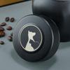 Stainless Steel Pet Memorial Ash Urn Sealed Jar Black Cat Funeral Keepsake Moisture-Proof Dog Cremation Urn Small Animal