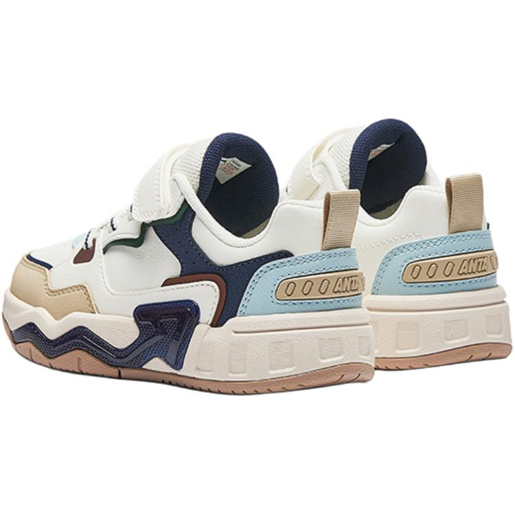 Anta Comfortable Versatile Non-Slip Wear-Resistant Low-Top Kids Skate Shoes Kids Sneaker Off-White 312519936