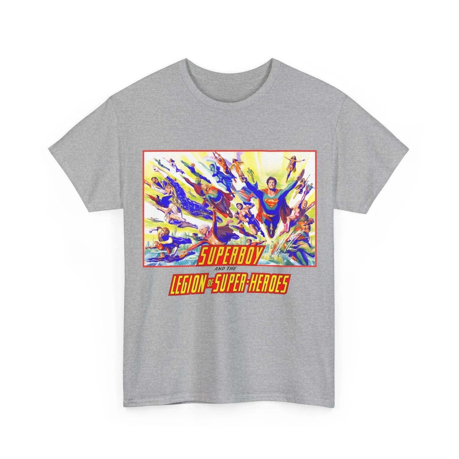 Superboy & Legion of Super-Heroes T-Shirt - Alex Ross Art - DC Comics XXL