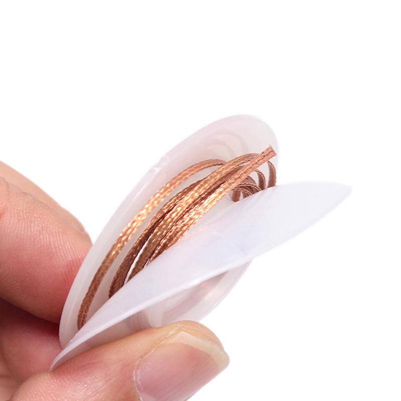 1.5M 5Ft 2.0Mm Desoldering Wire Braid Sucker Cp-2015 Remover Wick Solder Pump Cable Wire