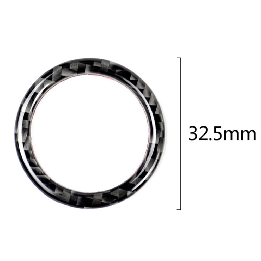 2 pegatinas autoadhesivas para interruptor de encendido y botón de arranque aptas para chasis BMW E E90 E60