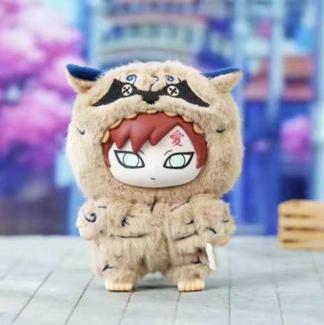 **In Stock  Naruto Itachi Sasuke Kakashi Gaara Series Blind Box Trendy Toy Figure Plush Pendant Collection Christmas Gift