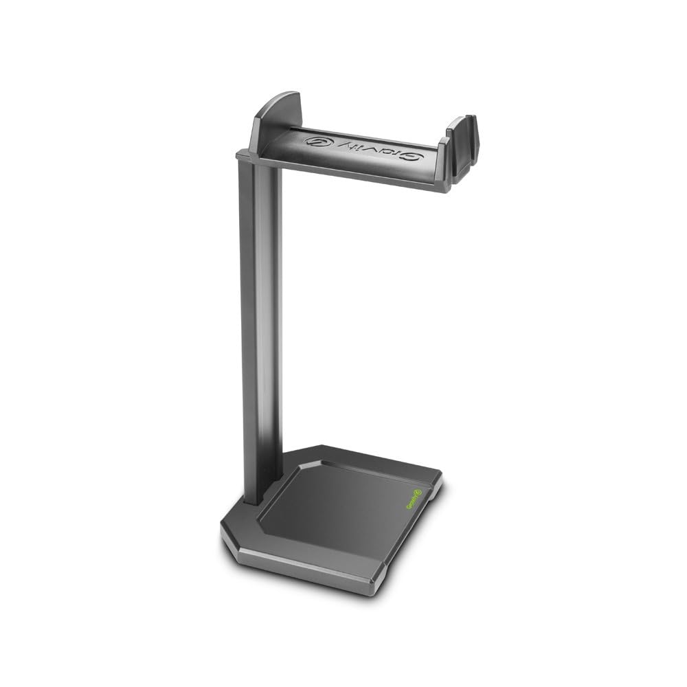 Gravity Monitor Headphone Stand for Tabletop Black GHPHTT01B