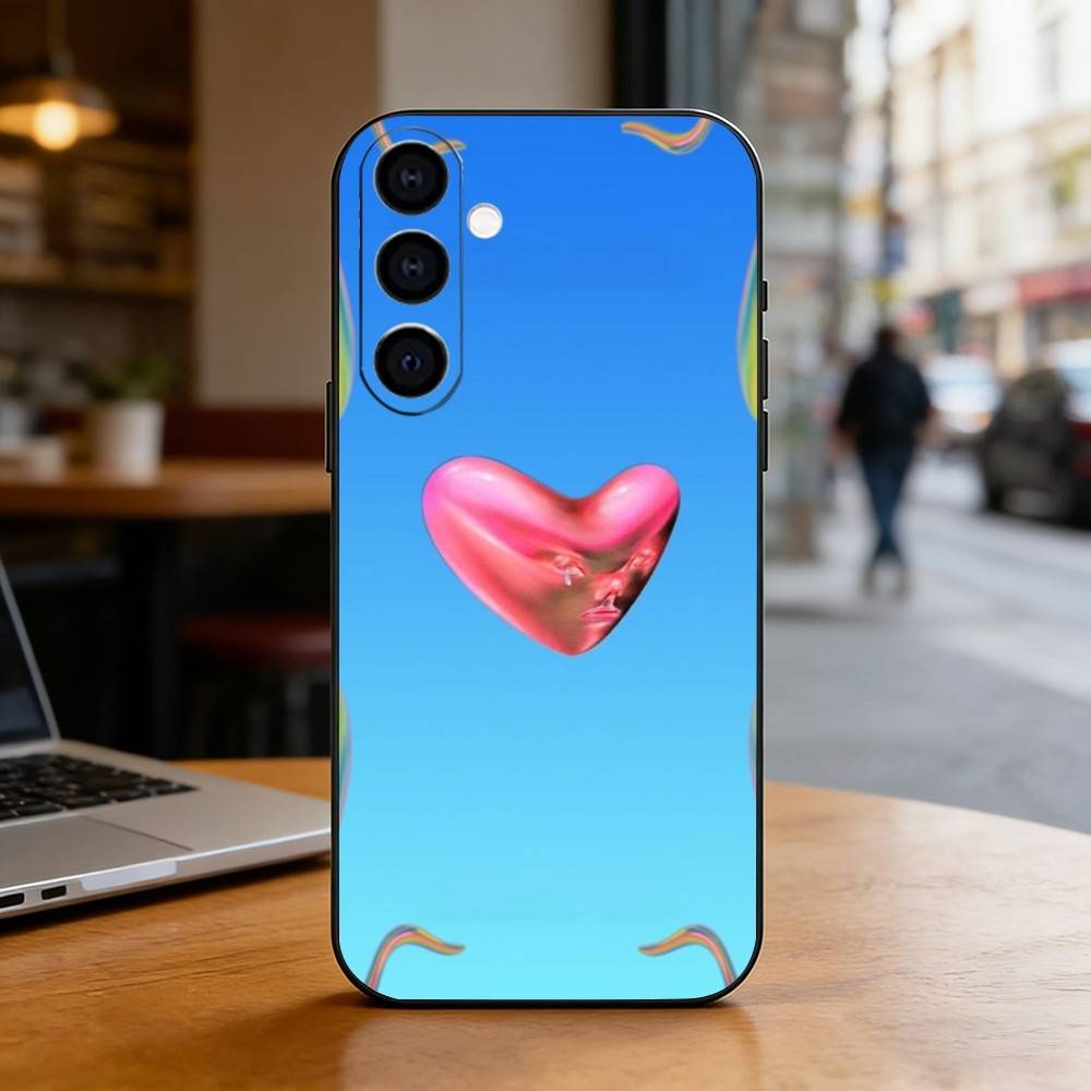 Fontaines -DC Romance Phone Case For Samsung Galaxy A73,A72,A71,A70,A53,A52,A51,Others Soft Black Cover