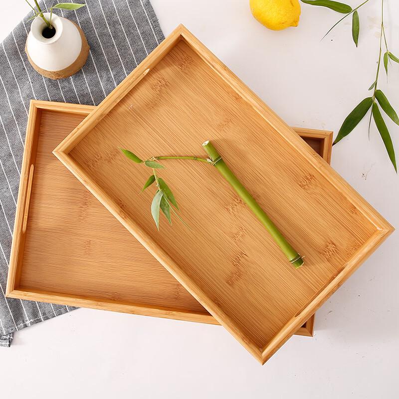 UOSU Bamboo & Wood Serving Tray
