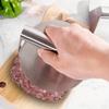 Edelstahl Smash Burger Presse Hamburger Patties Fleischstampfer Kreisförmige Fleischpresse Form für Feinkost Fleisch Küchenzubehör