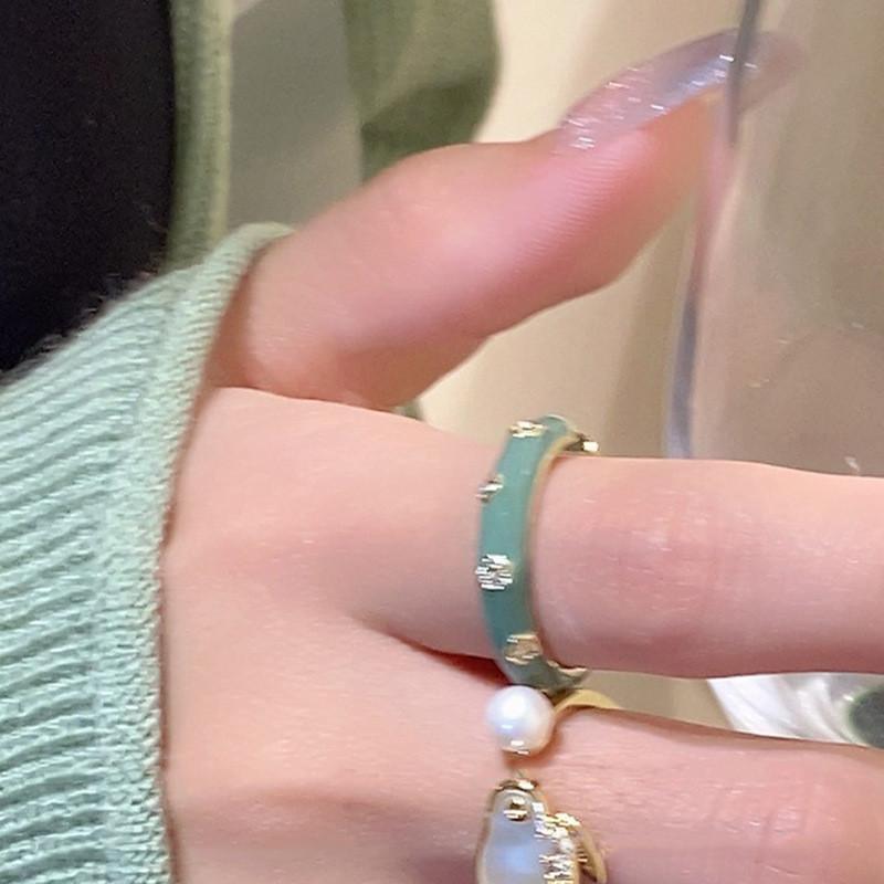 Fresh Style Chic Rabbit Ring For Women Featuring Geometric Design And Luxurious Feel