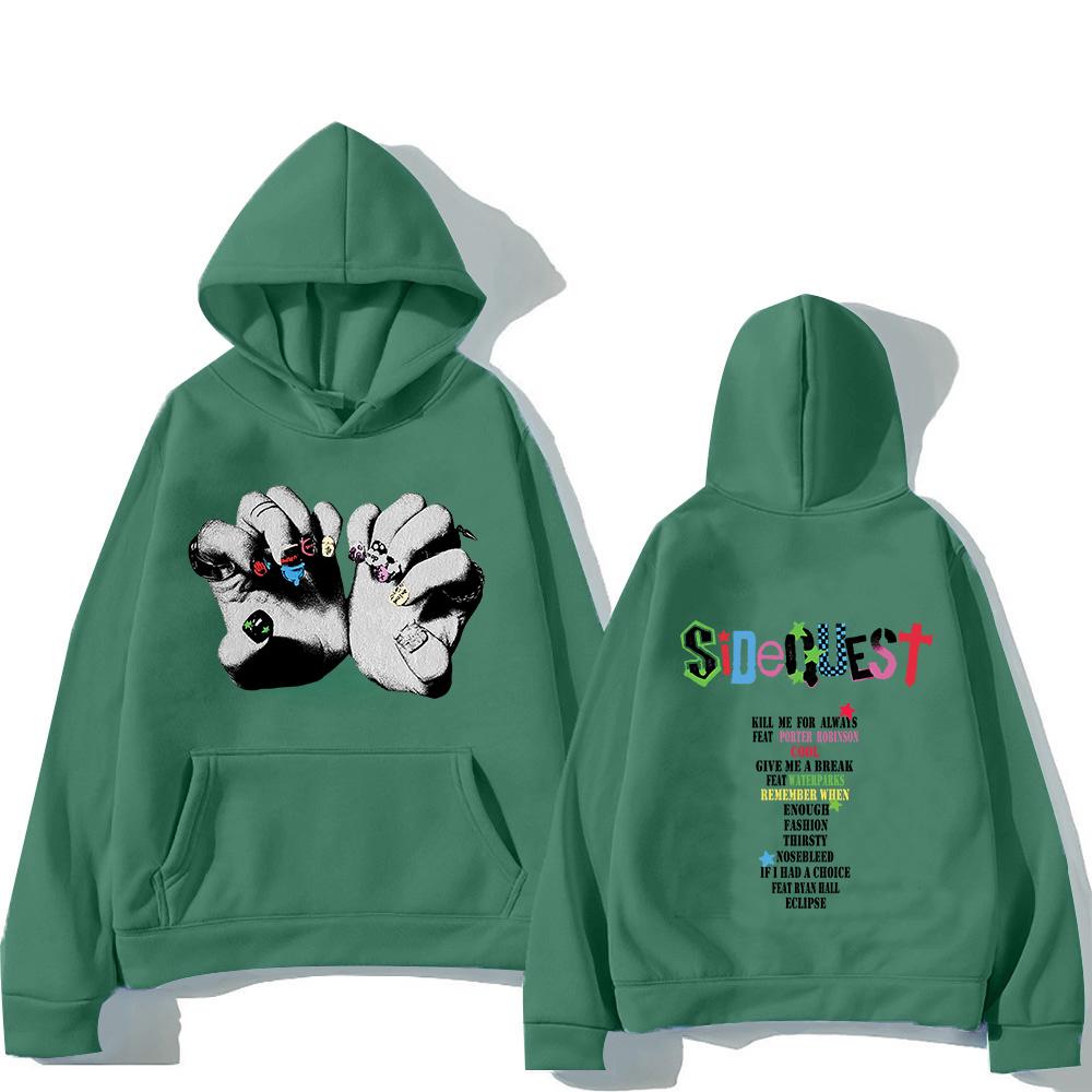 5 Seconds of Summer Michael Clifford Hoodie 2025 Album SIDEQUEST Herren/Damen Hoodies Harajuku Winterkleidung Pullover Sweatshirt
