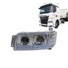 Modified Dual-Lens LED Headlights with Electronic Turn Signals for KAMAZ/MAZ Headlight Assembly