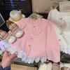 Autumn Lace Trim Long Sleeve T-Shirt for Girls