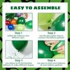 Green Balloon Chain Set, Forest Style Birthday Balloon Arch Wreath Set