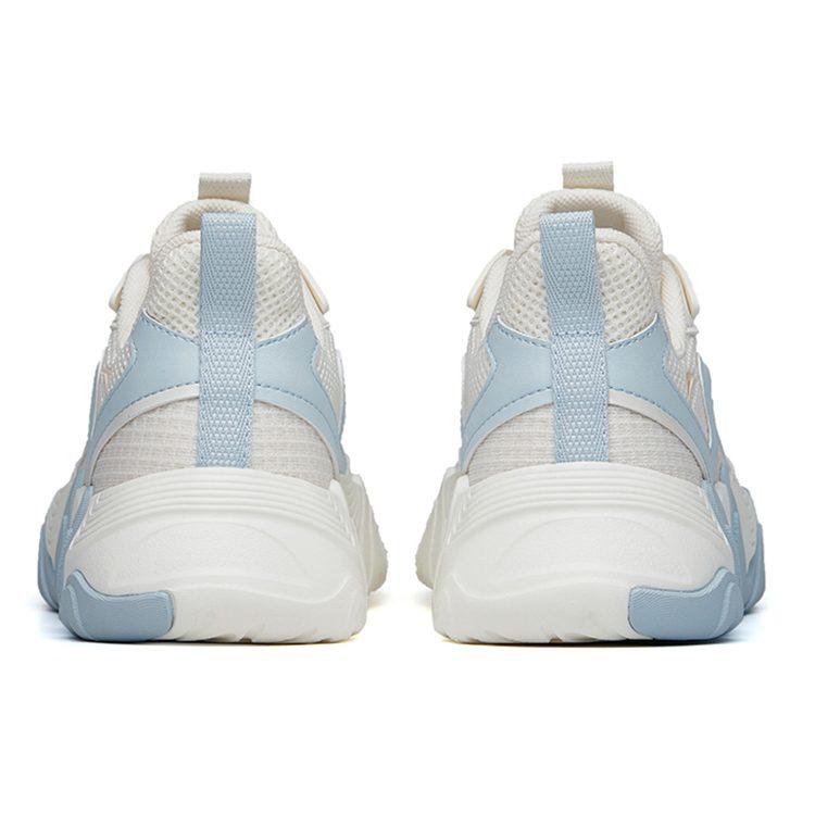 Anta Life Collection Cushioning, Wear Resistant Low Top Casual Shoes Women's Gray Blue 122228051-1