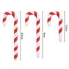 50Pcs DIY Craft Christmas Candy Cane Plastic Hanging Ornaments Christmas Candy Decorations Jewelry Mint Candy Christmas Pendant