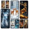 Coque de téléphone Animal Cerf Dessin Animé Pour Oppo A17 A31 A54 A57 A78 A79 A98 Find X5 X6 Reno 6 7 8 10 11 12 13 F Pro 5G Coque Souple en TPU