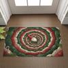 Christmas Gnome Holiday Rug Festive Winter Decoration Rug, Home Decor Rug Xmas Rug Cozy Living Room Rug Seasonal Rugs Decor.