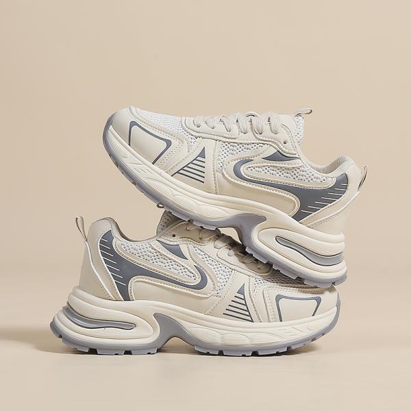 Fashion Women's Sneakers Summer 2025 Shoes On Platform Tennis Female Woman-shoes New Thick Sole Fashion Silver Trainers Roses Womens Sne