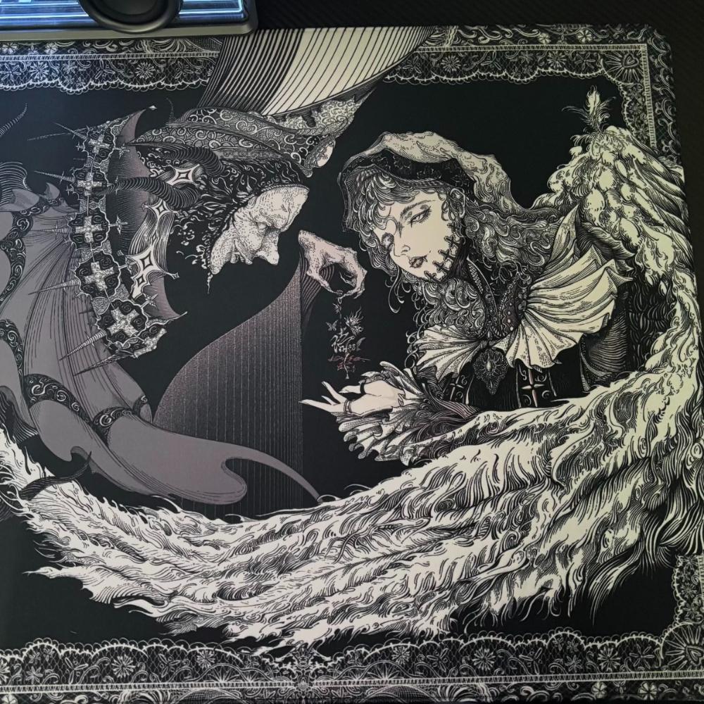 HAOFENGQI E-sports Feather Gaming Mousepad FPS Smoothness Medium Control Mouse Pad Skidproof for APEX PUGB CSGO Valorant Gifts