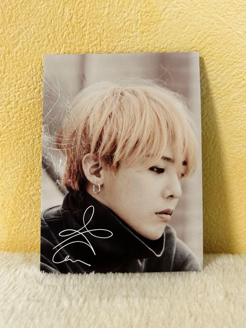 

[ИСПОЛЬЗОВАННАЯ] BIGBANG G-DRAGON Jiyoung коллекционная карточка случайная карта