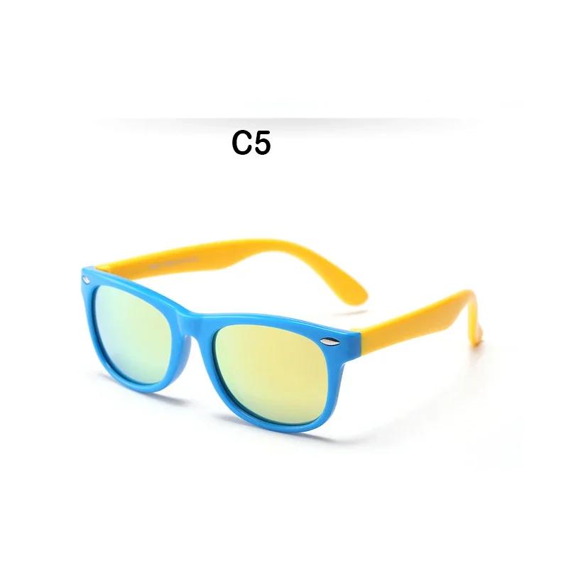 New Polarized Kids Sunglasses TR90 Silicone Boys Girls Sun Glasses Children Baby Outdoors Goggle Shades Eyewear UV400 Age 3-12