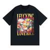 Funny Skeleton Rice Lover Edgy Foodie Meme Graphic Tee Shirt Unisex Unisex Retro High Quality Summer Tshirts Cotton Classic T Shirt