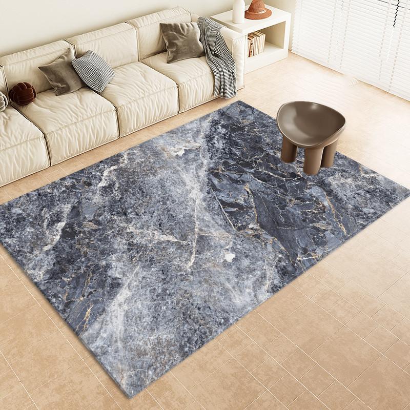 

Мраморный ковер Абстрактная каменная текстура Большой ковер для гостиной Мягкий коврик из пены с памятью Прикроватный коврик Большой коврик для ванной Нескользящий 160x200cm 1pcs