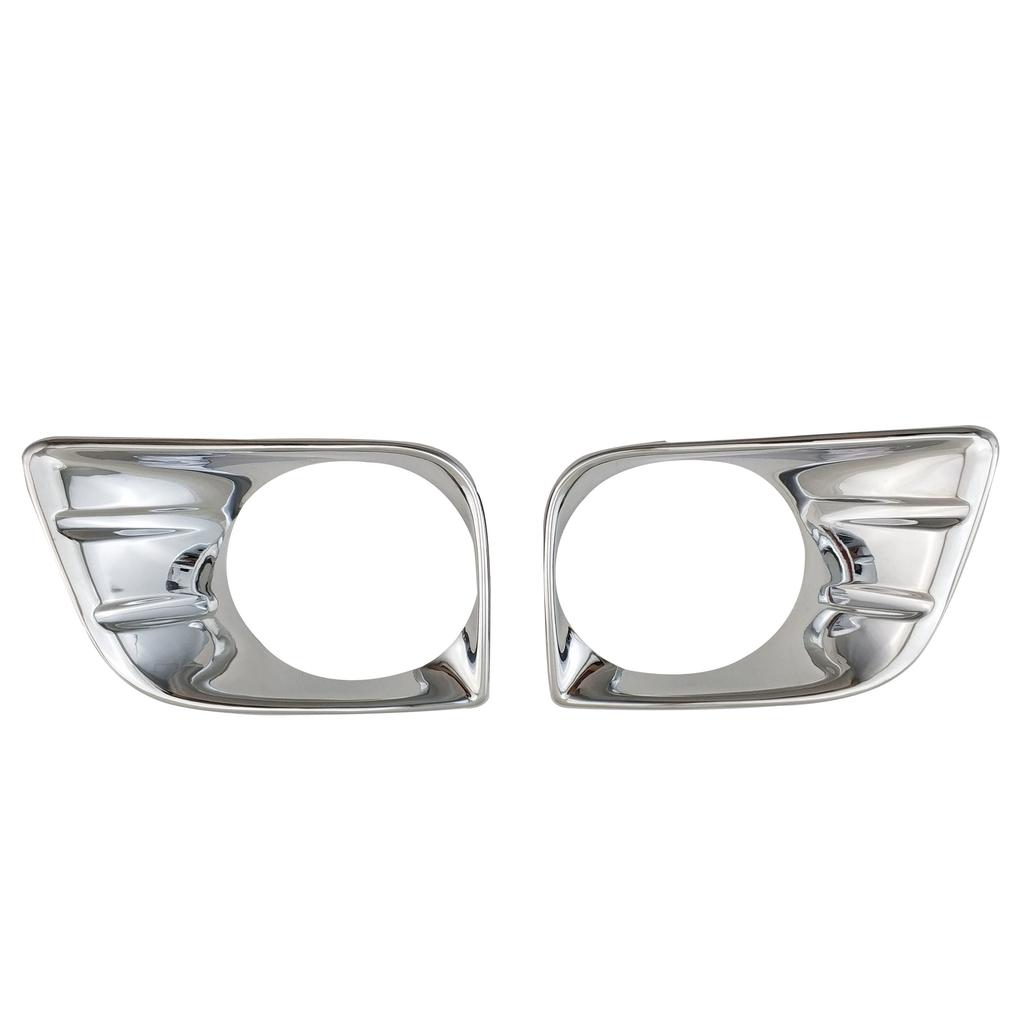 For Toyota Prado FJ150 150 2010 2011 2012 2013 ABS Chrome Car Accessories Plated Front Rear Fog Lamp Cover Trim Paste Style