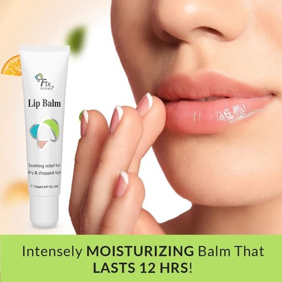 FIXDERMA Lip Balm With Vitamin C And Vitamin E|Lip Balm|Lip Gloss|Lip Balm  For Women & Men