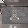 Water Absorbent Floor Mats Imitation Diatom Mud Bathroom Cartoon Entry Door Bathroom Quick Drying Toilet Foot Mats Carpet Home