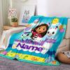 Custom Name Fantasy World Adventure Party Blanket For Couch Bed Plush Cozy Fuzzy Blanket Super Soft Warm Blankets For Fall And Winter 0916233