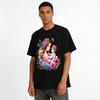 Floral Mother And Child Print Casual Tops For Adults And Kids Pure cotton T-shirt