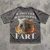 If They Talk Behind Your Back About You Farting Cat Funny Emoji Tshirt Silly Cat Tshirt Stupid Gift Brainless Tshirt