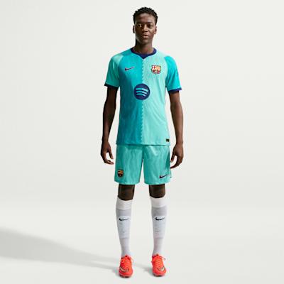 Nike FC Soccer Jerseys Men's Green Frost/Green Frost/Jim Red/Royal Blu