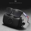 New KDEAM Brand High Quality Men Square Sunglasses Colors Sports Polarized Sun Glasses Reflective Coating Mirrored Lens