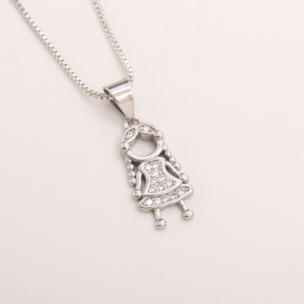 Golden Plated Gold Plated Chain Lovely Charm Hollow Pendant Women Jewelry