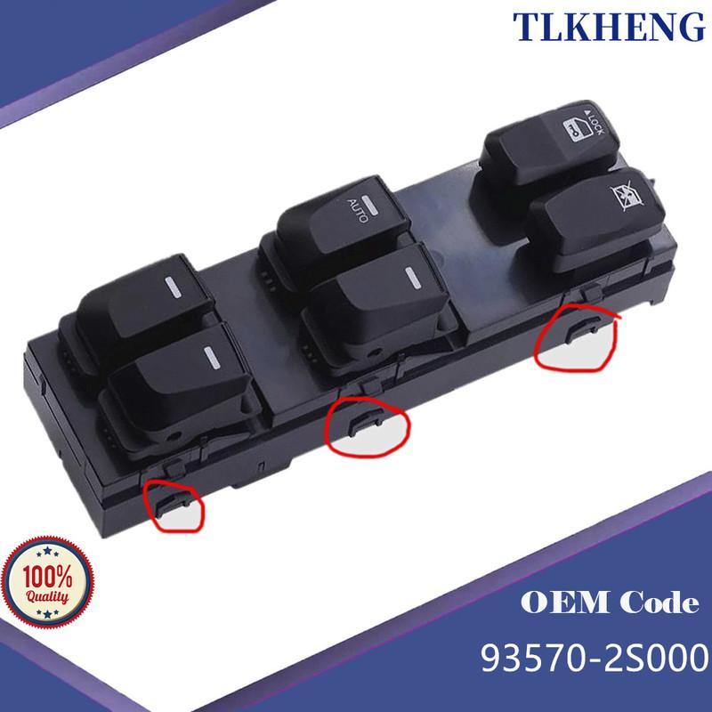93570-2Z000 Power Window Switch Window Driven Switches for Hyundai IX35 2009-2015,935702Z000,935702Y0109P,935702Z0009P