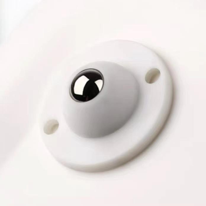 

1/4 шт. Универсальное колесо Ролик Шкив База Ролик Можно наклеить Шарик Универсальное Бесшумное Колесо Маленькое Колесо Ведущее Колесо 4PCS белый