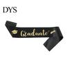 Graduation Ceremony Sash Class of 2026 Grad Honor I Adjustable Graduated Satin for Congrats Graduates Party Supplies Customizable Length