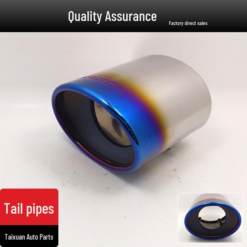 

08-13 Аккорд Автомобильный глушитель Выхлопная труба с логотипом Taicheng